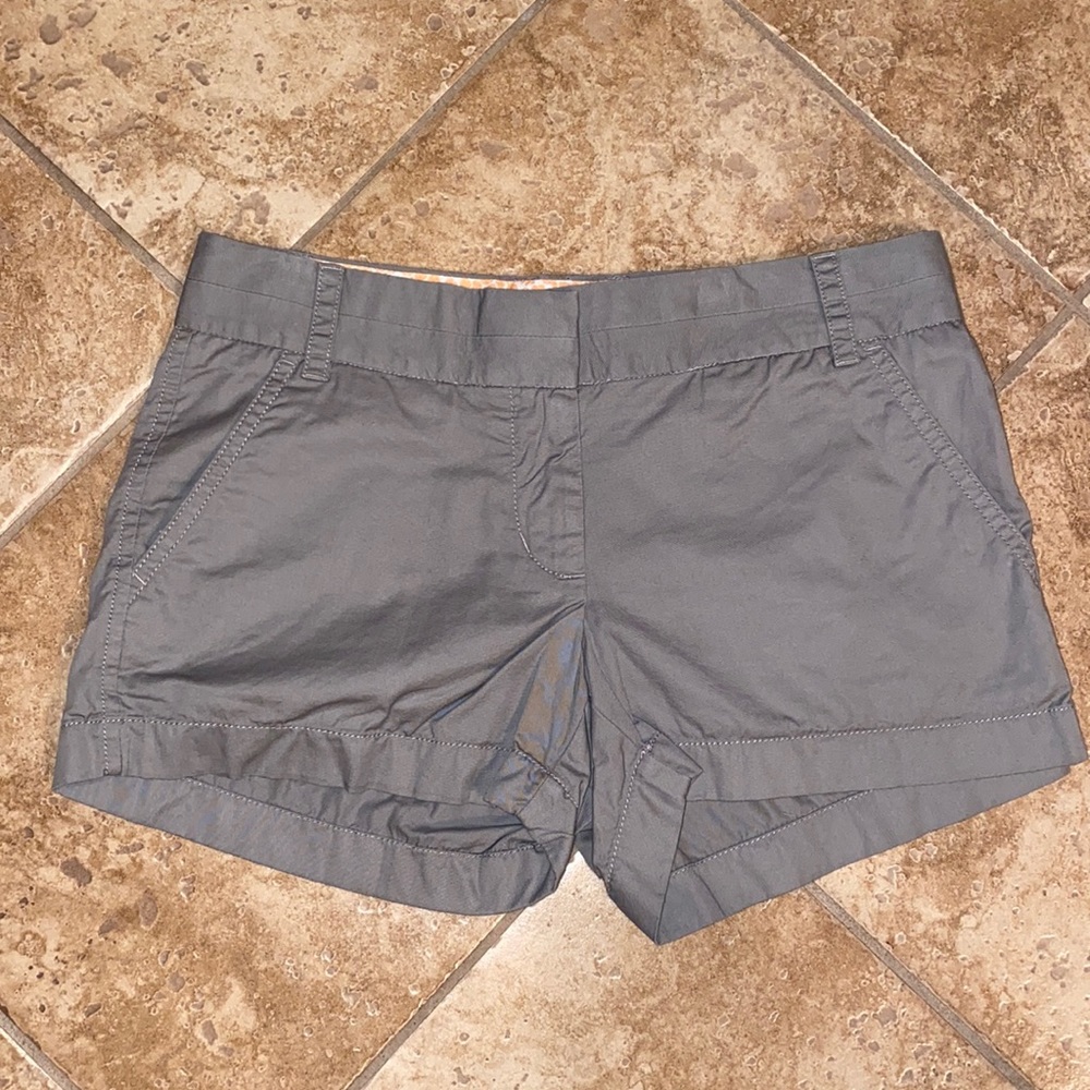 J. Crew Grey Chino Shorts - Size 0